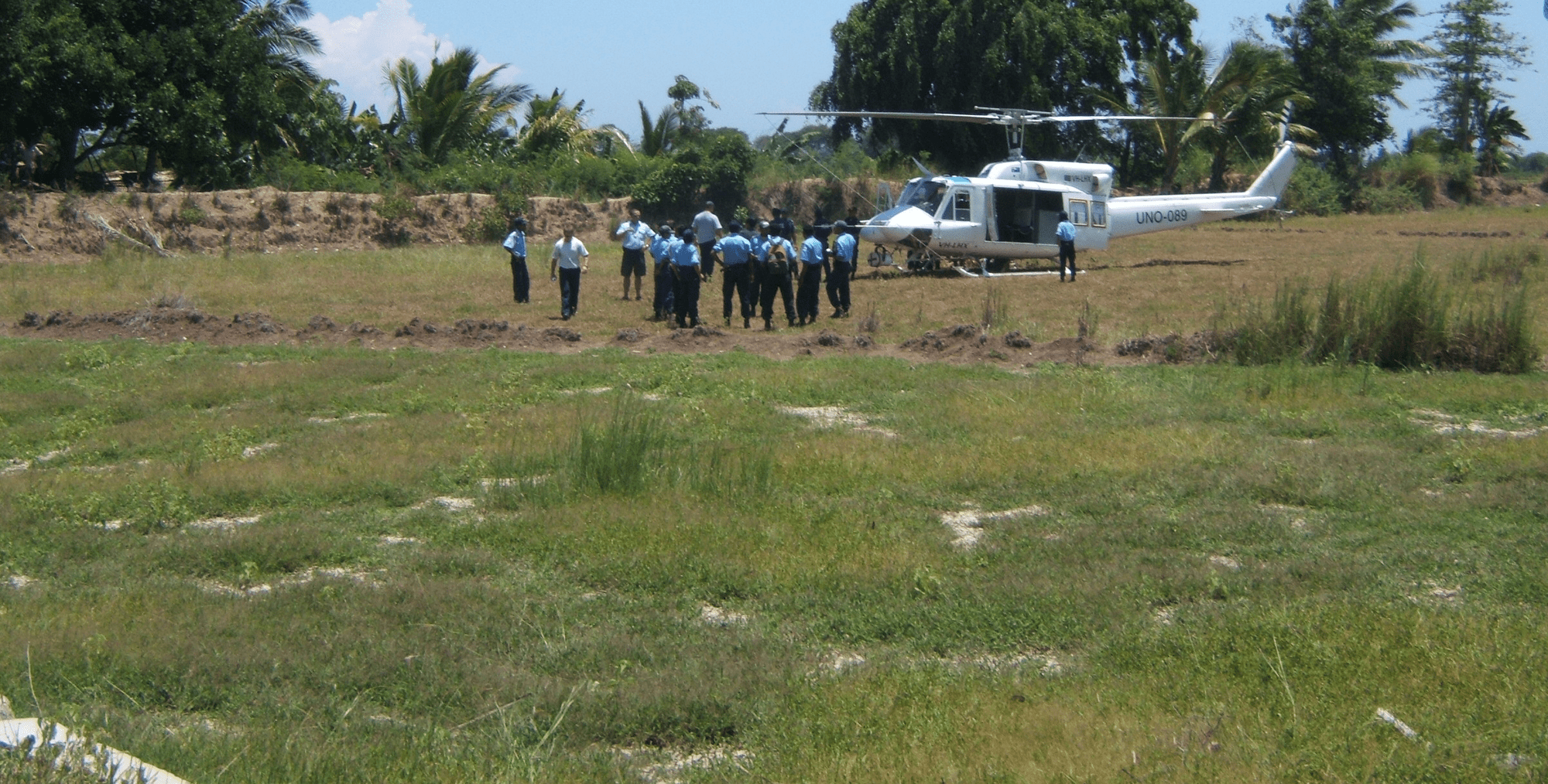 Helicopter Landing Zone and Training ground